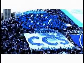 Avec les supporters à Geoffroy-Guichard