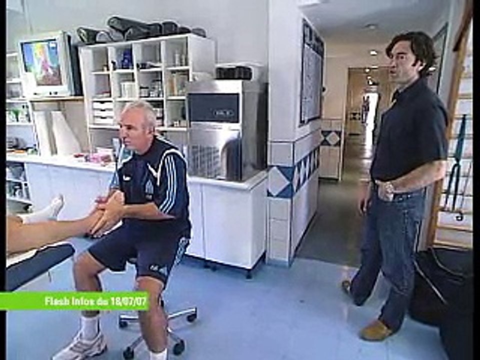 La rééducation de Samir Nasri