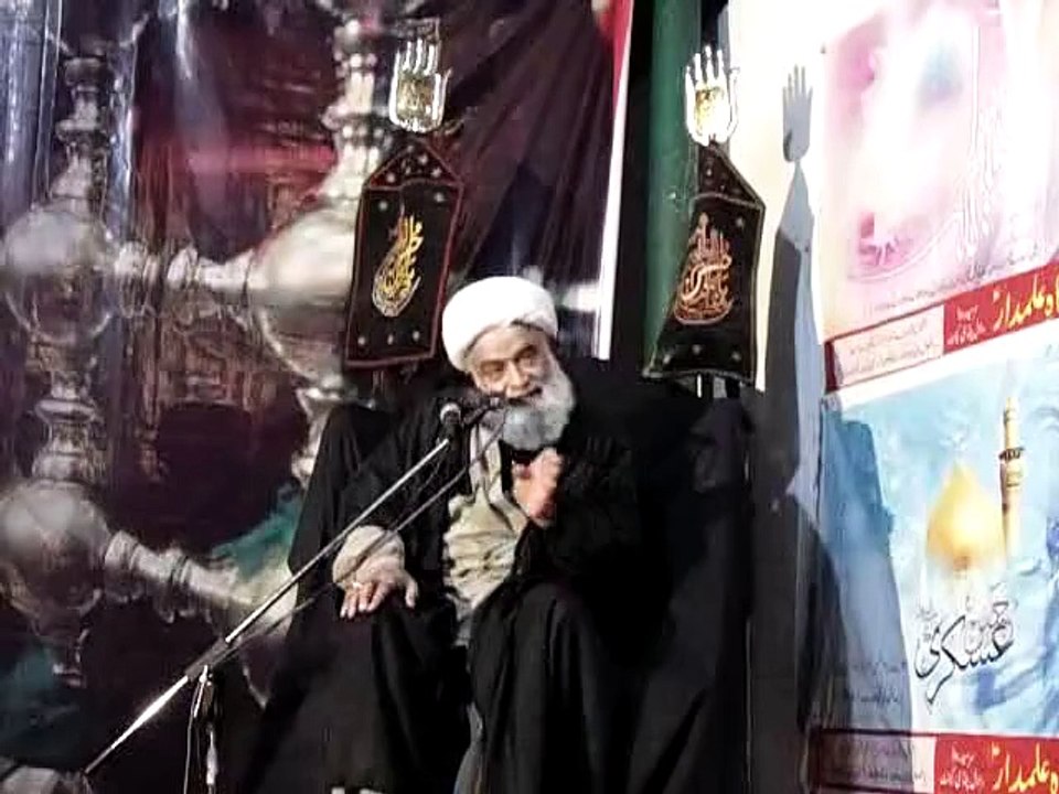Day 06 Part 02 Muharram Ul Haram 1436 Bargah Alamdar Panj Sarki Rawalpindi Speaker Allama Mohammad Ali Fazil