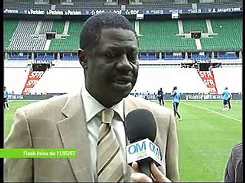 Finale : Interview de Pape Diouf