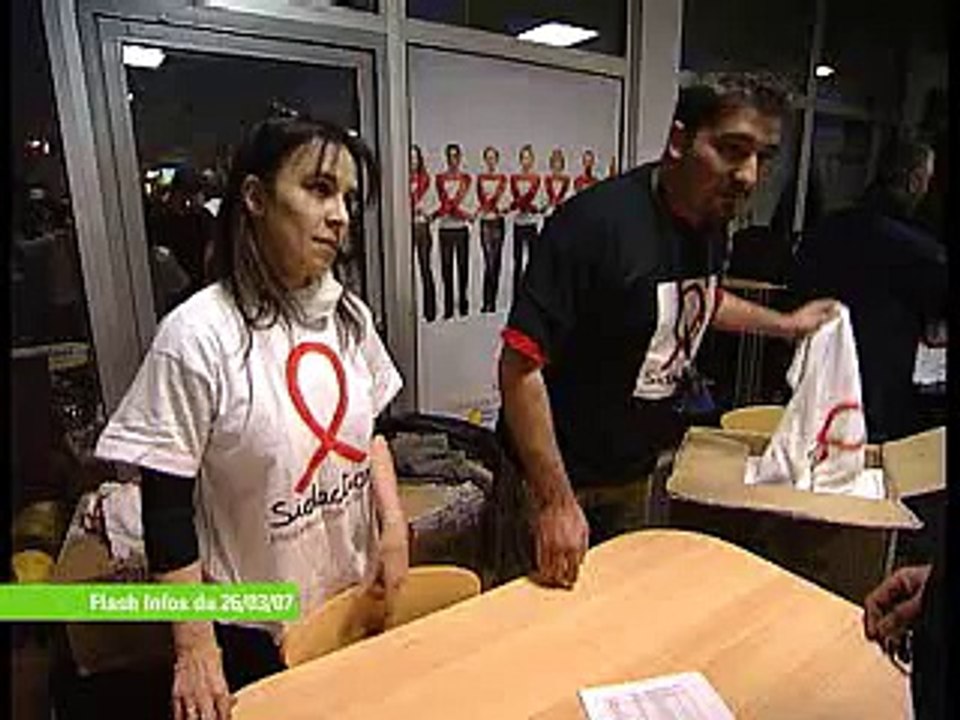 T. Maoulida chez Neuf Cegetel pour le Sidaction