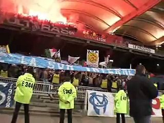 Lyon 1-1 OM : Avec les supporters