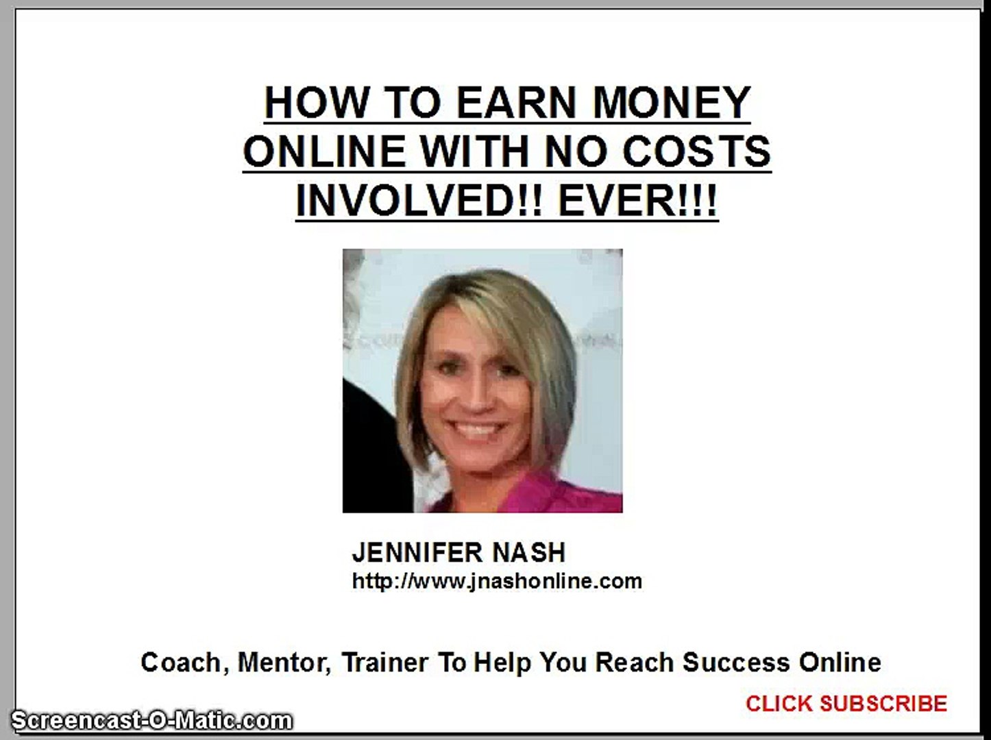 ⁣HOW TO EARN MONEY ONLINE WITH NO COSTS INVOLVED!! EVER!!