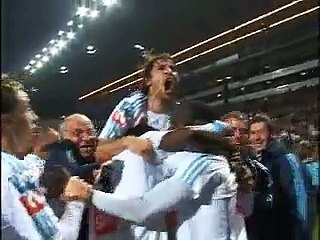 Avec le groupe olympien face à Lyon