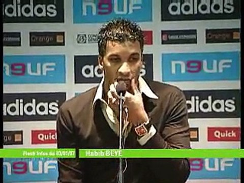 Interview de Habib Beye