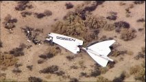 Virgin Galactic SpaceShipTwo Crashes in Mojave Desert