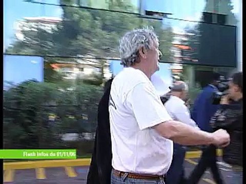 R.Louis-Dreyfus et P.Diouf au chevet d'A. Roko