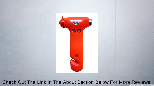 Dopobo Seatbelt Cutter Window Breaker Break Breaking Hammer Emergency Escape Tool Review