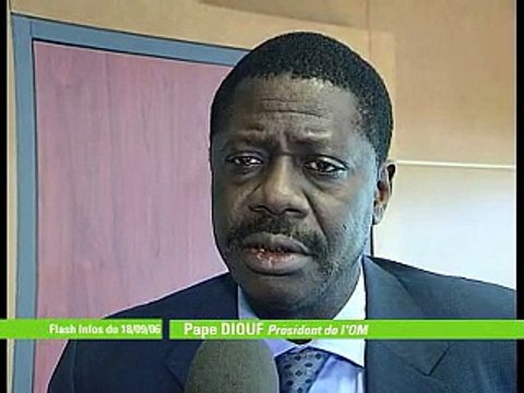 OMtv Flash : Interview de Pape Diouf
