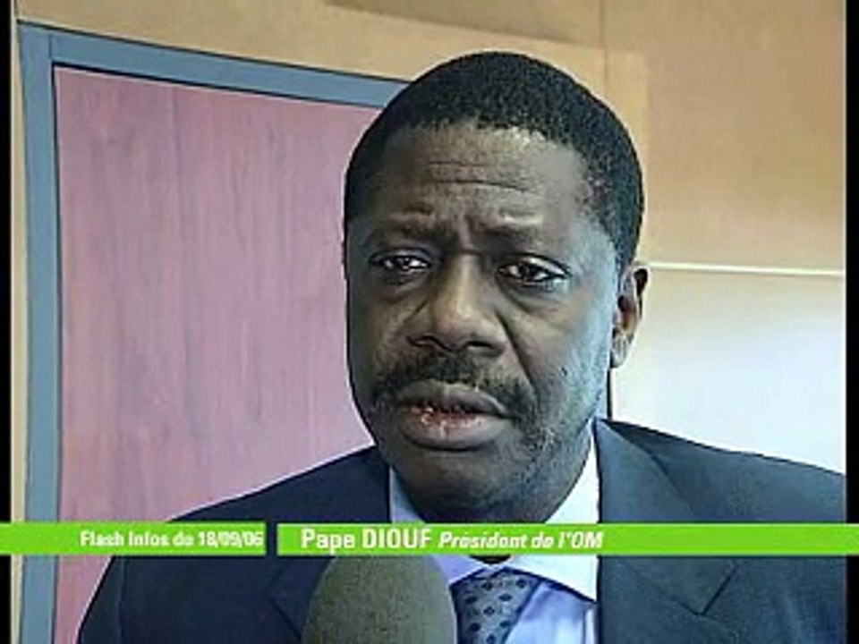 OMtv Flash : Interview de Pape Diouf