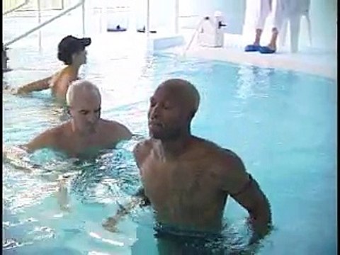 En rééducation avec Djibril cissé