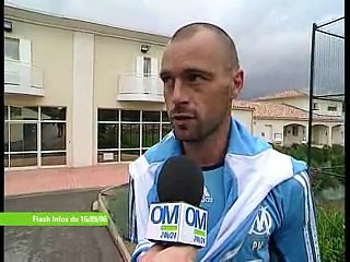 OMtv Flash : Interview de M. Pagis