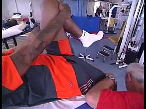 Avec Djibril Cissé à Saint-Raphaël