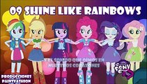 MLP Rainbow Rocks- Shine Like Rainbows (Sub Español).