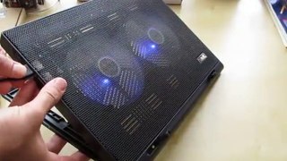 Tested & Review HAVIT® HV-F2036 Ultra-quiet Laptop Cooler Cooling Pad