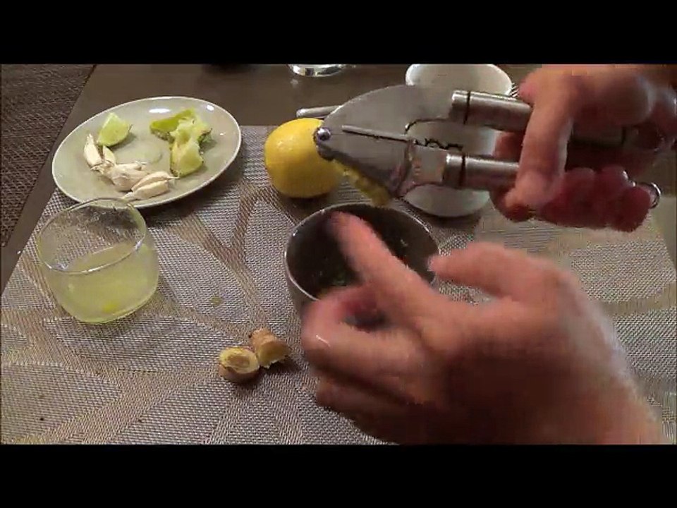 The AYL Garlic Press! Works great for ginger and limes too!