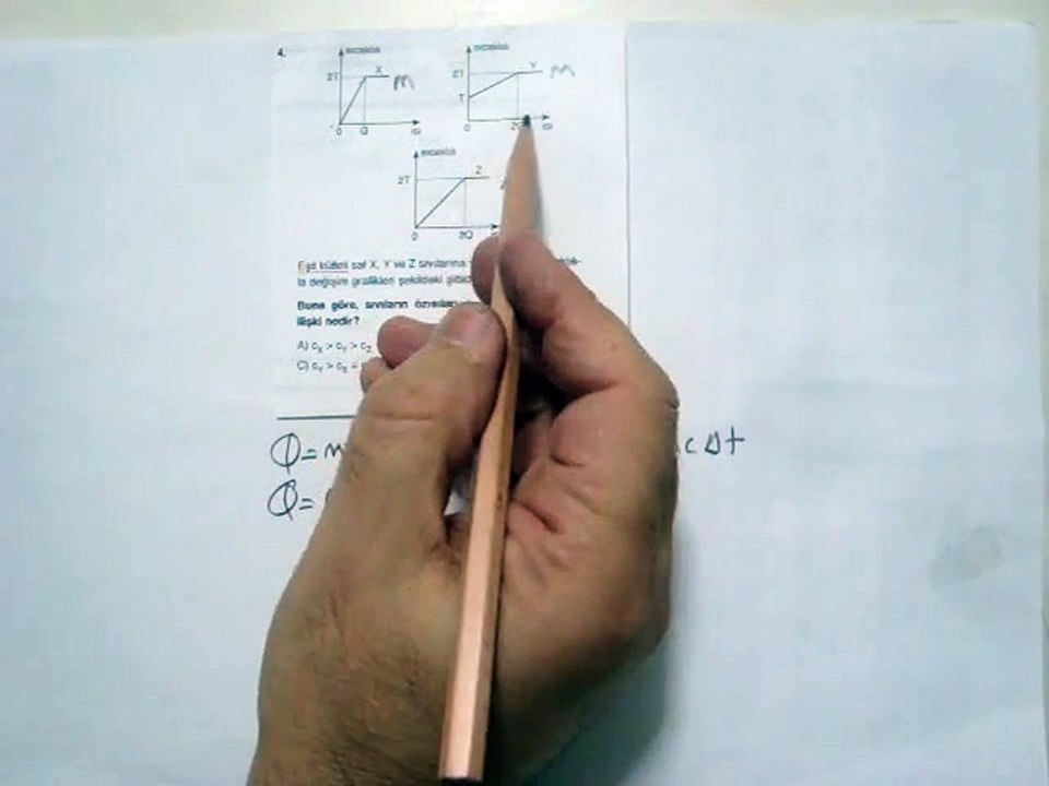 ISI VE  SICAKLIK   TEST 13  SORU 4