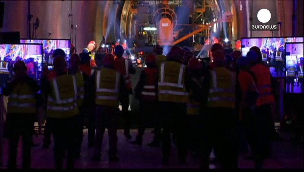 Suisse: nouvelle étape dans la construction du tunnel du Saint-Gothard