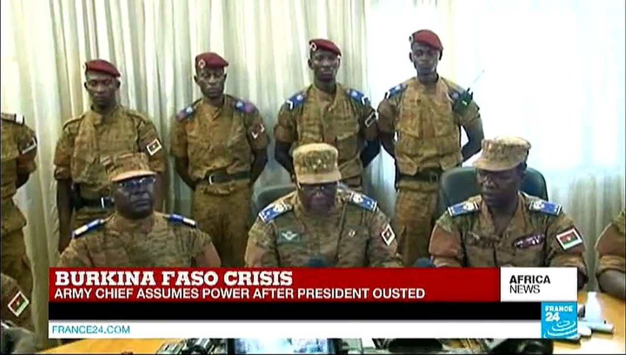 AFRICA NEWS - Burkina Faso's army chief assumes power after president ousted