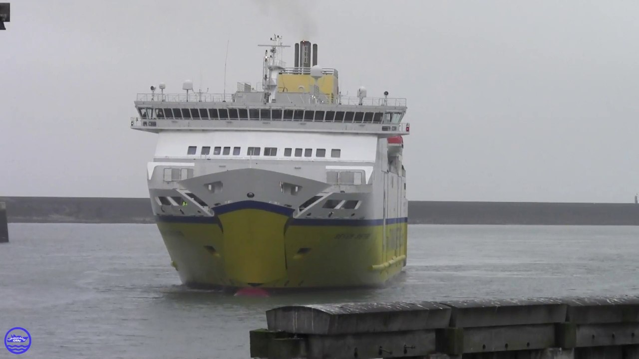 Transmanche Ferries - Seven Sisters Arrivée au Havre