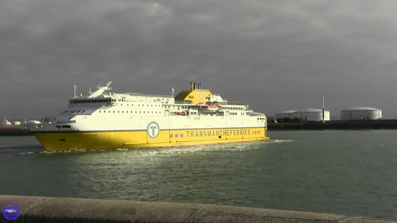 Transmanche Ferries - Seven Sisters Départ du Havre