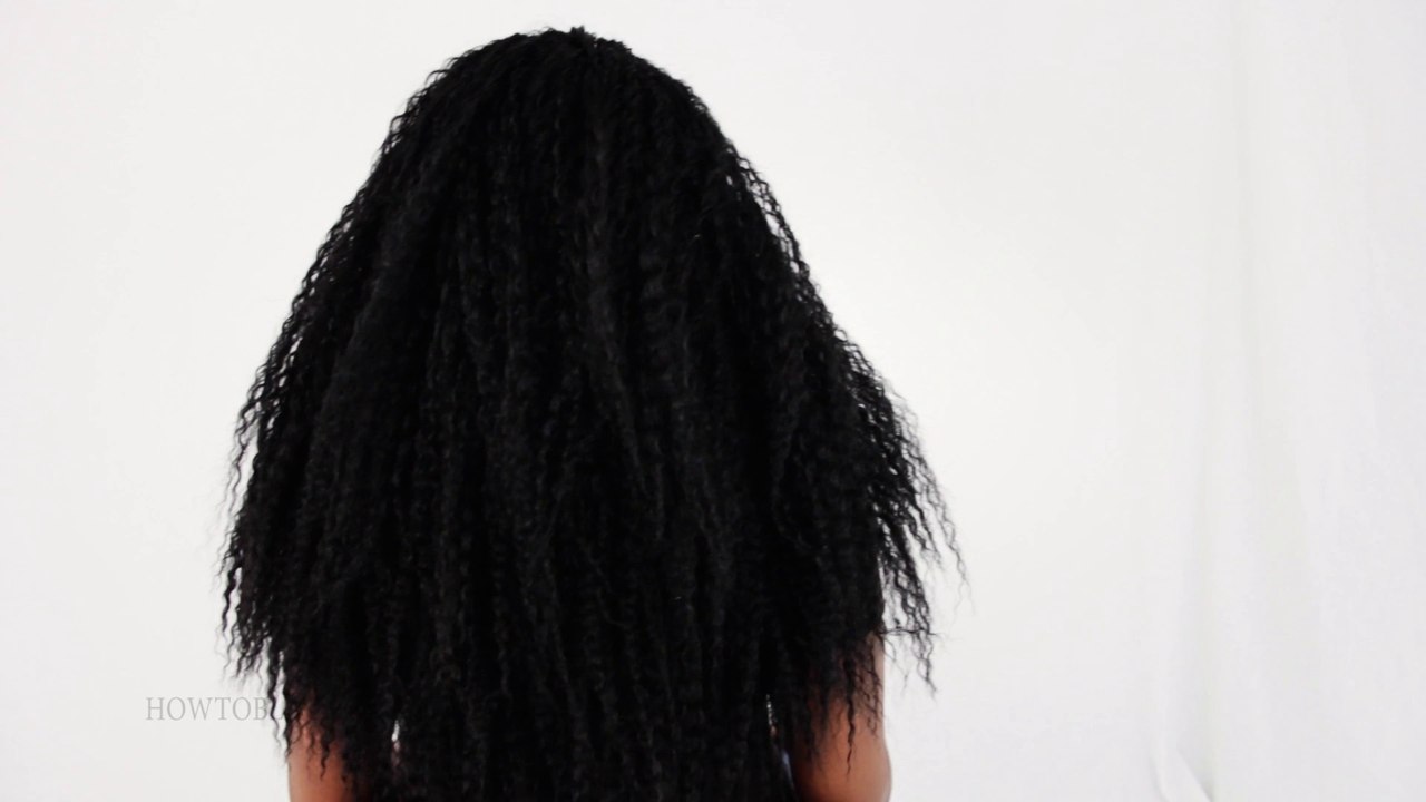 Individual Tree Braids Finished Hairstyle Tutorial Part 5 of 7