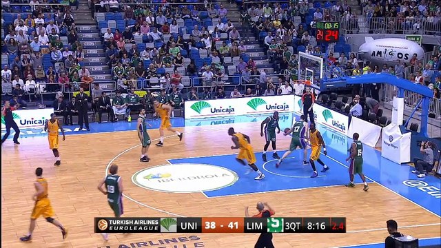 Unicaja Málaga 75-69 Limoges