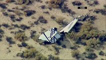Virgin Galactic's SpaceShipTwo Crashes in Test Flight