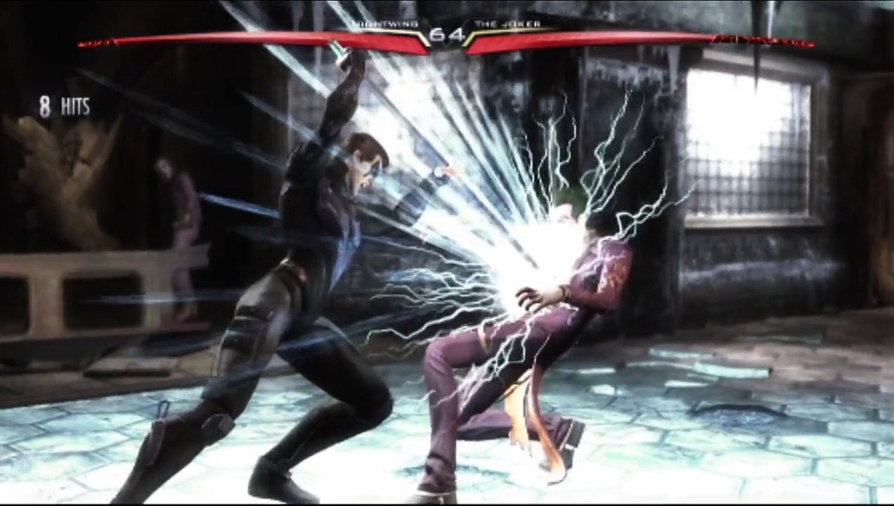 Nightwing VS Comic Book Villain In A Injustice Gods Among Us Match / Battle / Fight