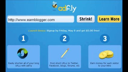 adfly Le bon site pour être payé grâce aux liens