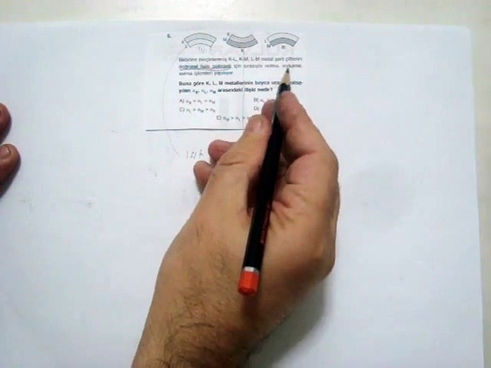 GENLEŞME  TEST 16  SORU 5