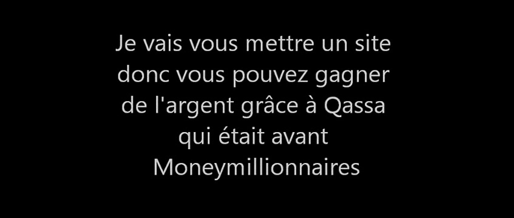 Moneymillionnaires Quassa site pour gagner de l'argent grâce à des offres