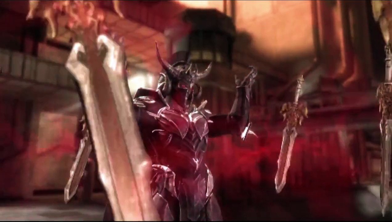 Nightwing VS God of War Ares In A Injustice Gods Among Us Xbox Live Match / Battle / Fight