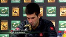 ATP París - Djokovic, satisfecho después de ganar a Murray