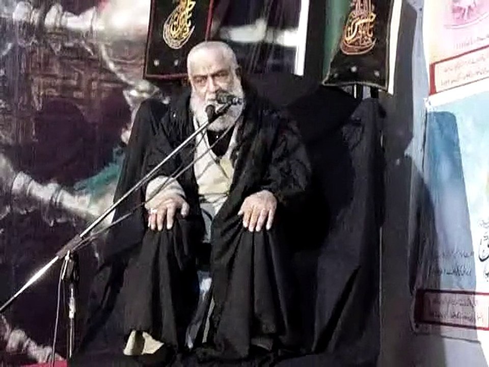 Day 06 Part 03 Muharram Ul Haram 1436 Bargah Alamdar Panj Sarki Rawalpindi Speaker Allama Muhammad Ali Fazil