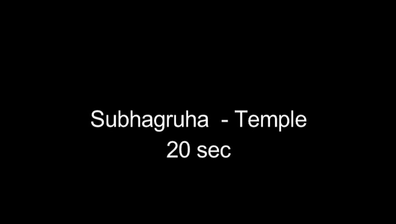 SUBHAGRUHA TEMPLE 20 sec