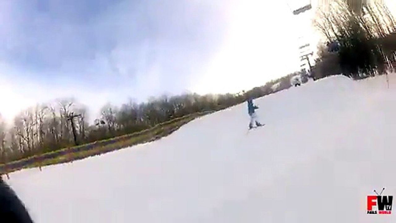 [+18 ~ Sexy Funny Girl]Skier Can't stop - Fails World