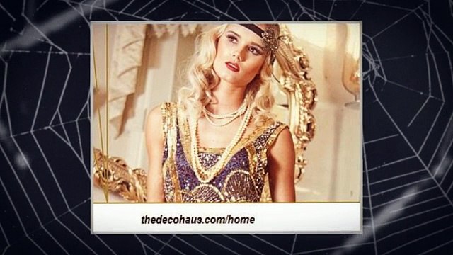 Magnificent 1920's Gown and Art Deco Dress