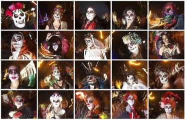 New York'ta cadılar geçidi