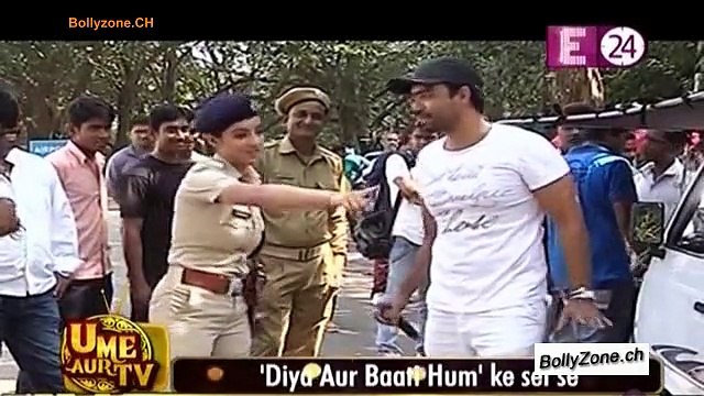 Diya Baati Ke Set Par Hui Khoob Masti!! - Diya Aur Baati Hum - 1st Nov 2014