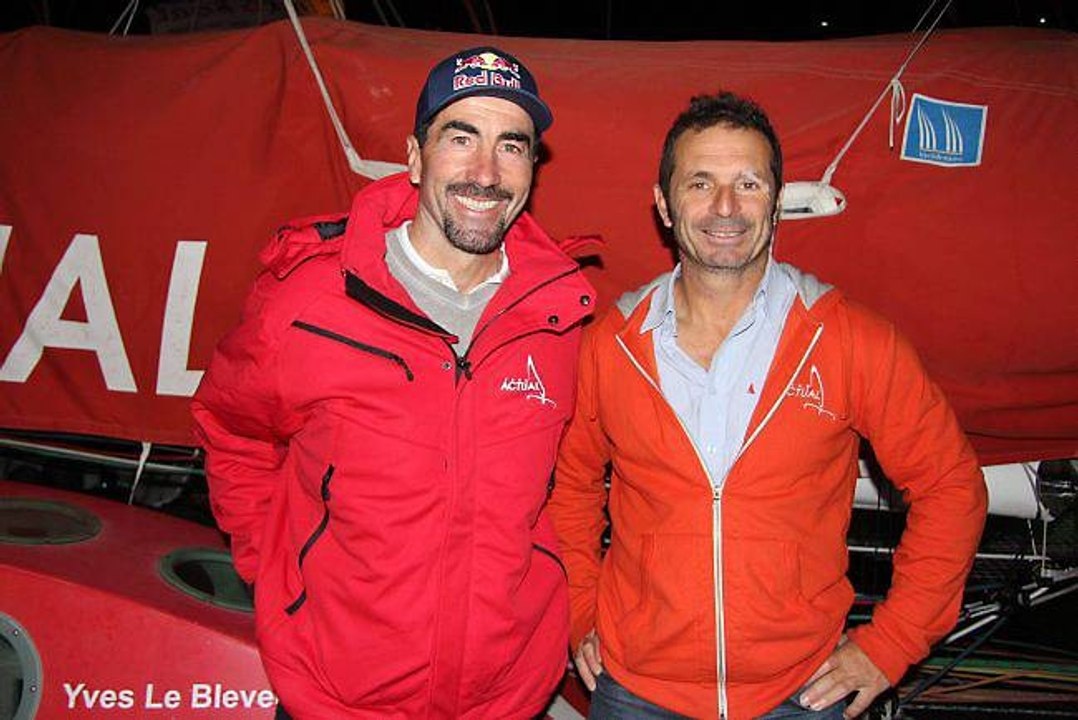 Route du Rhum : Luc Alphand et Yves Le Blévec