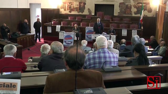 Napoli - I Pensionati si rivolgono a Renzi: Adeguare le pensioni (31.10.14)