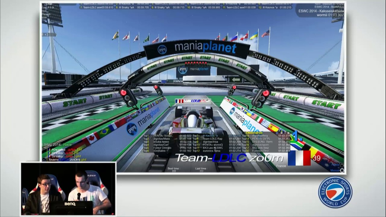 TM2 ESWC FR 1/2 Winner Bracket