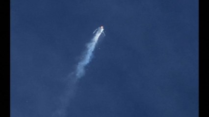 Virgin spaceship 'mid-air explosion'