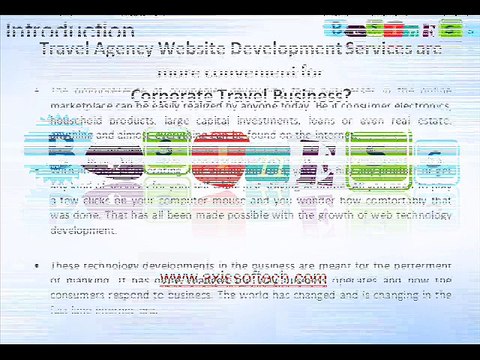 Travel Agency Website Development Services Are More Convenient For Corporate Travel Business