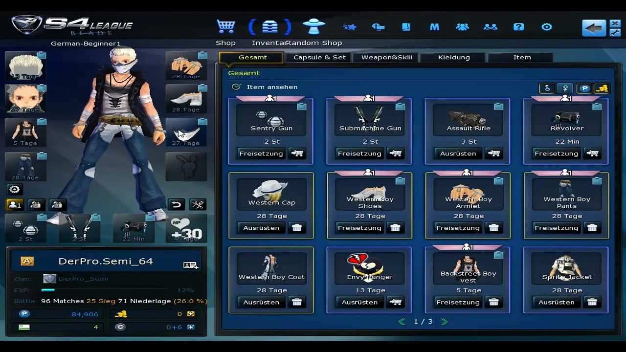 PlayerUp.com - Buy Sell Accounts - S4League Von Account von [Semi]