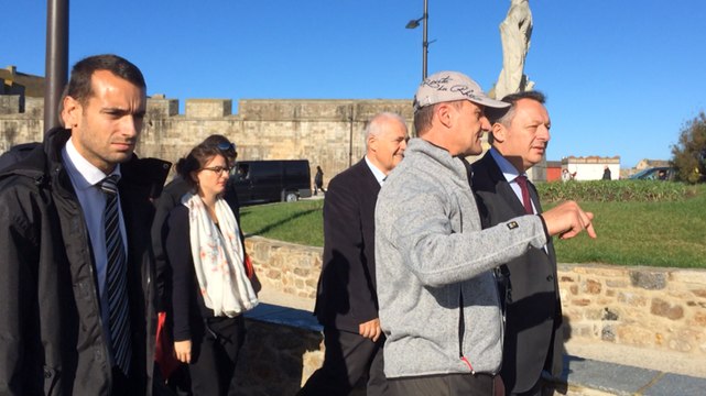 Route du Rhum : Thierry Braillard à Saint-Malo