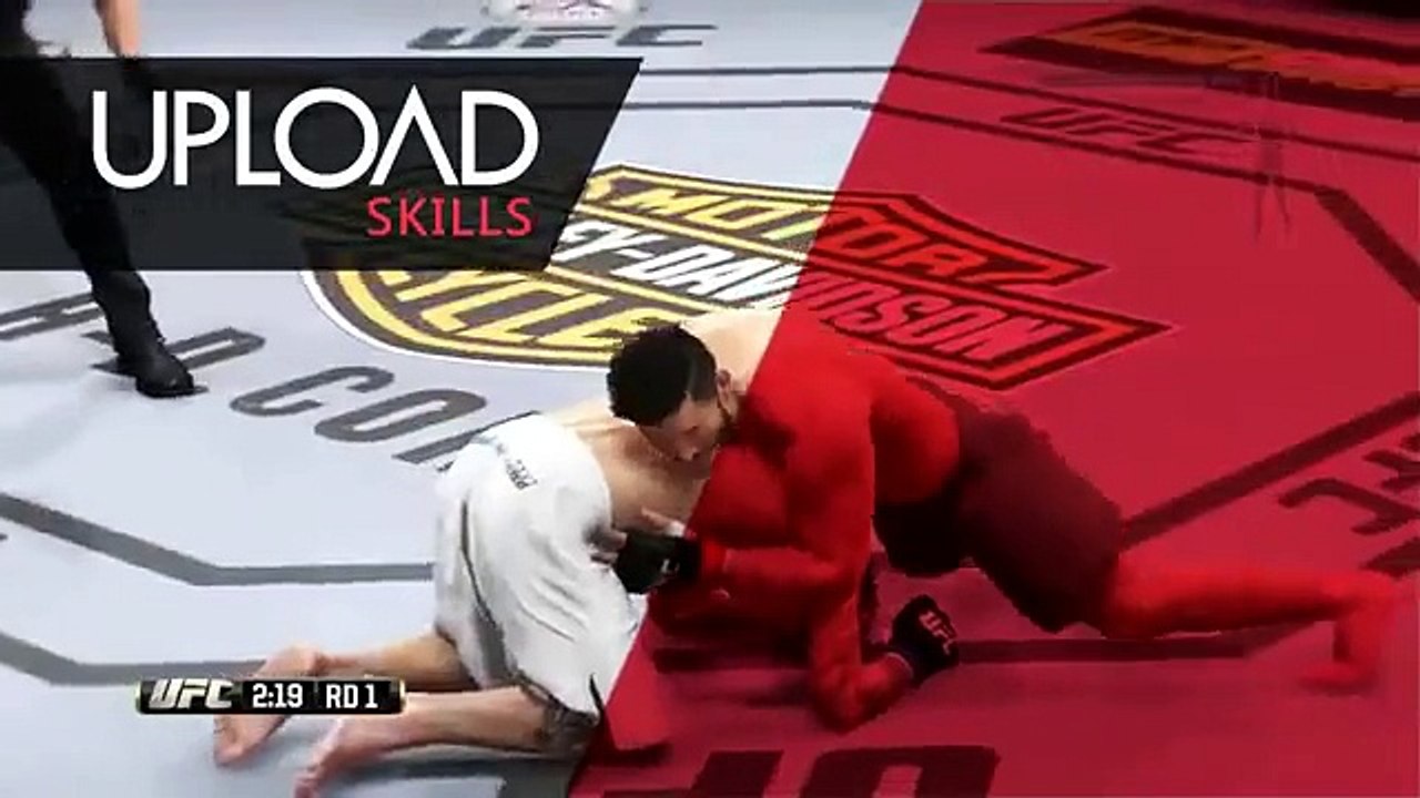 EA UFC Submissions 101 - The Japanese Necktie From Sprawl (Dominant)