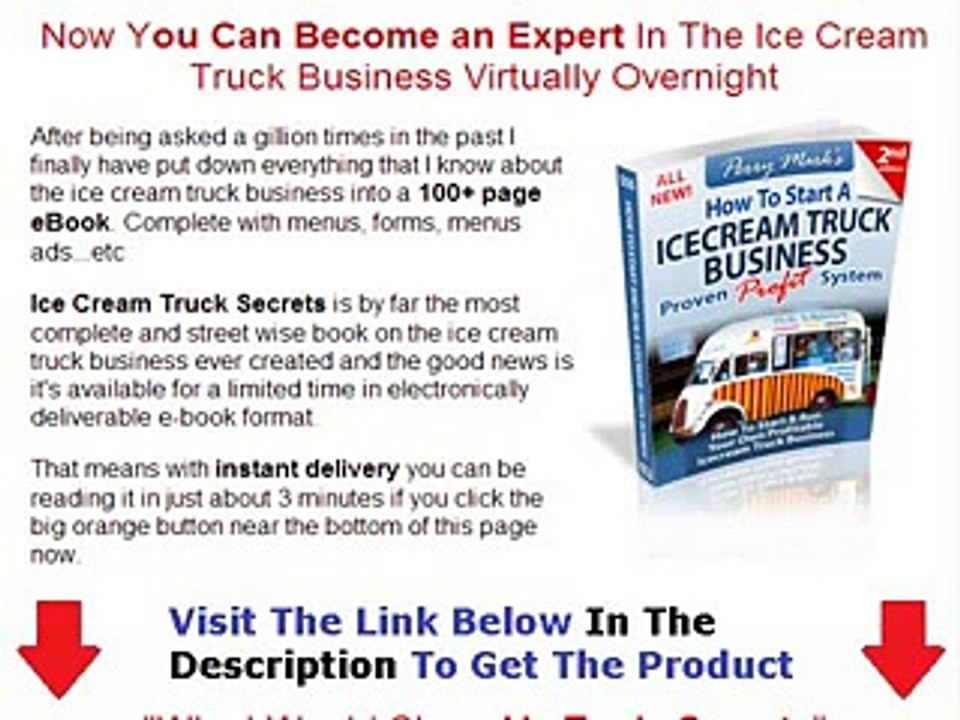 Ice Cream Truck Profits Get  Bonus + Discount