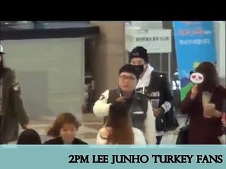 141101- Junho at Gimpo Airport to China